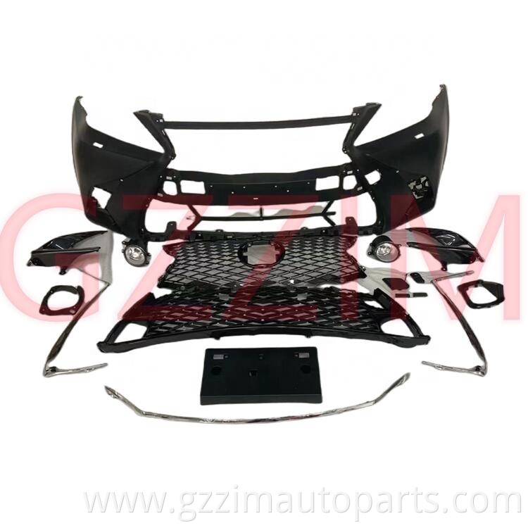 Pp Plastic Front Rear Bumper Side Skirt Fender Body Kits Upgrade Parts For Lex S Is 2006 2012 Upgrade To Gsf1